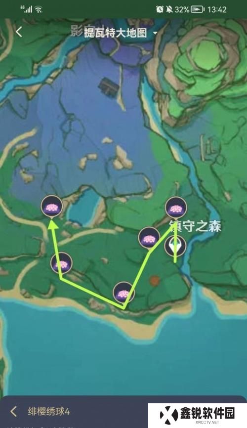 《原神》孢囊晶尘采集路线图文攻略（掌握最佳路线，高效采集孢囊晶尘）